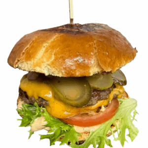DOUBLE CHEDDAR SMASH BURGER