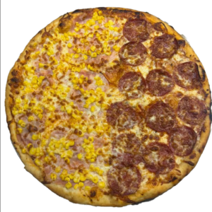 PIZZA ŠUNKOVÁ-SALÁMOVÁ